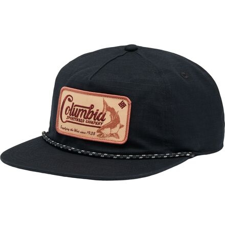 (取寄) コロンビア ラチェット ストラップ スナップバック ハット Columbia Ratchet Strap Snapback Hat Black/West Fish｜スウィートラグ