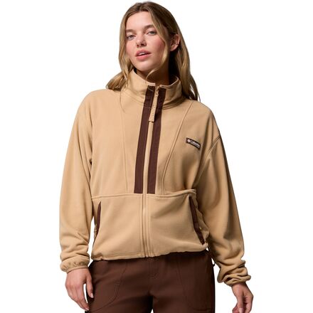(取寄) コロンビア レディース バックボウル リ フル-ジップ フリース ジャケット - ウィメンズ Columbia women Backbowl II Full-Zip Fleece Jacket - Women's Canoe/Tobacco|スウィートラグ