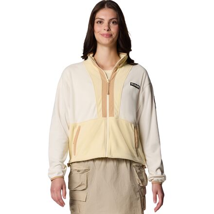 (取寄) コロンビア レディース バックボウル リ フル-ジップ フリース ジャケット - ウィメンズ Columbia women Backbowl II Full-Zip Fleece Jacket - Women's Chalk/Lemon Wash｜スウィートラグ