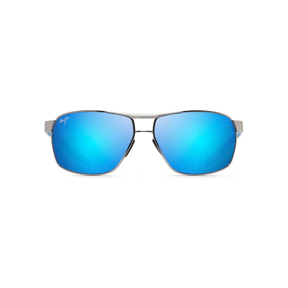 お中元 送料無料 マウイ ジム Maui Jim メガネ 眼鏡 サングラス Wiki Silver Neutral Gray 