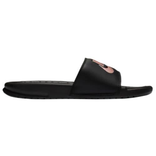 Nike ナイキ サンダル ベナッシ ブラック 退紅ゴールド スライド Nike Women S Benassi Jdi Slide Black Rose Gold 送料無料 achc Org