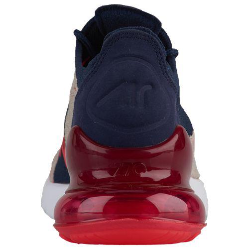 Kie Ney AMAX Lady's woman Nike Air Max 270 Flyknit running shoes sneakers Moon ParticleRed OrbitCollege NavyBlueWhit Kie Ney AMAX Lady's woman Nike Air Max 270 Flyknit running shoes sneakers Moon ParticleRed OrbitCollege NavyBlueWhit