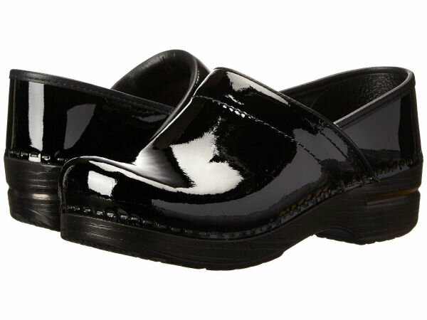 black patent leather dansko