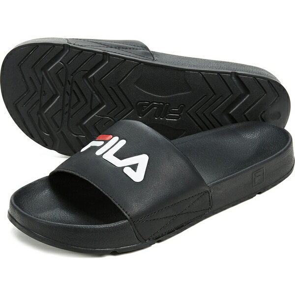 fila drifter slides black