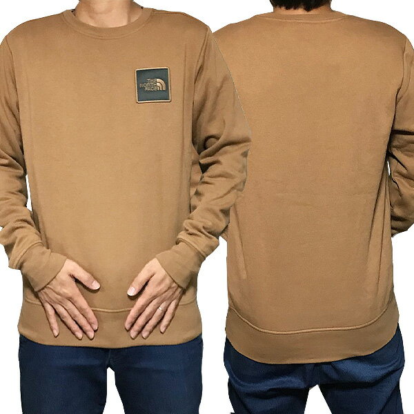 the north face pullover novelty box crew sweatshirt