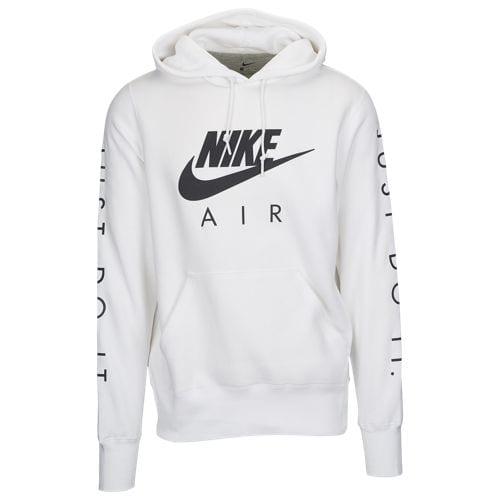 white nike air hoodie