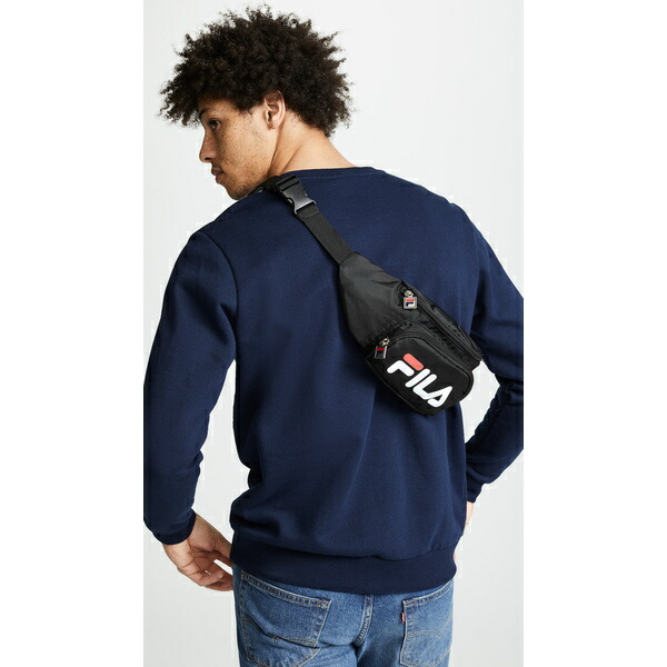 fila fanny pack black