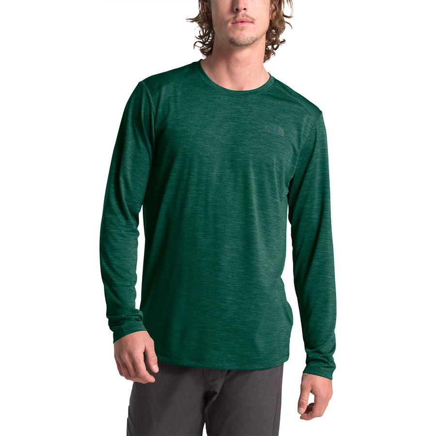 the north face men's hyperlayer fd long sleeve crew