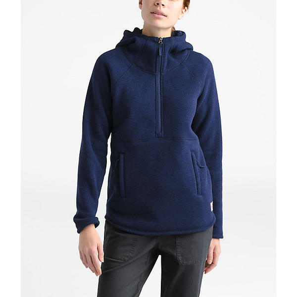 the north face w crescent hooded pullover