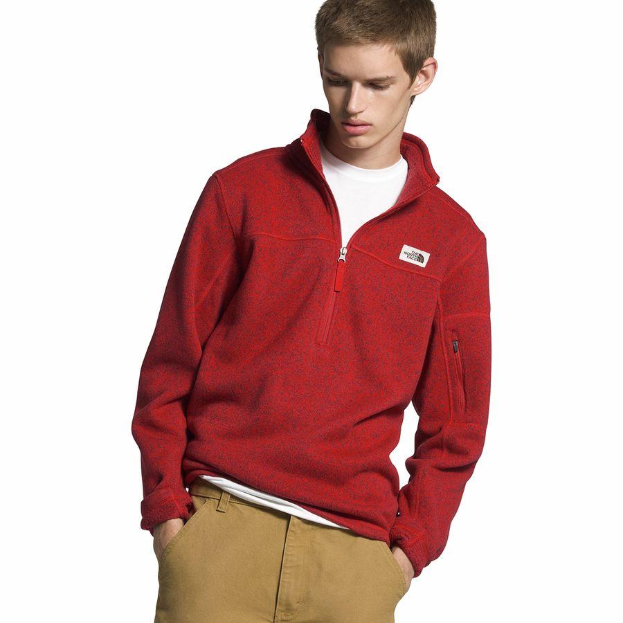 north face men's fleece pullover