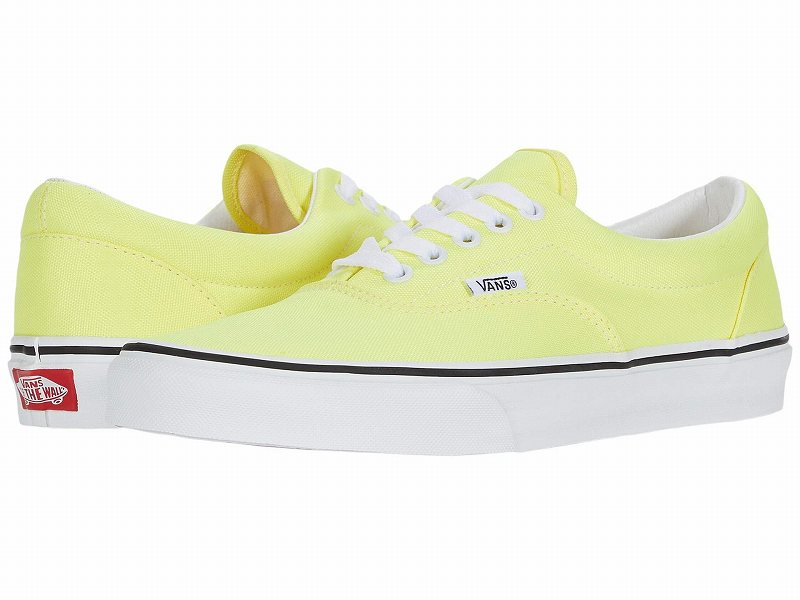 絶対一番安い 取寄 Vans バンズ スニーカー エラ メンズ Vans Men S Era Neon Lemon Tonic True White スウィートラグ 独創的 Hopespeechtherapy Com