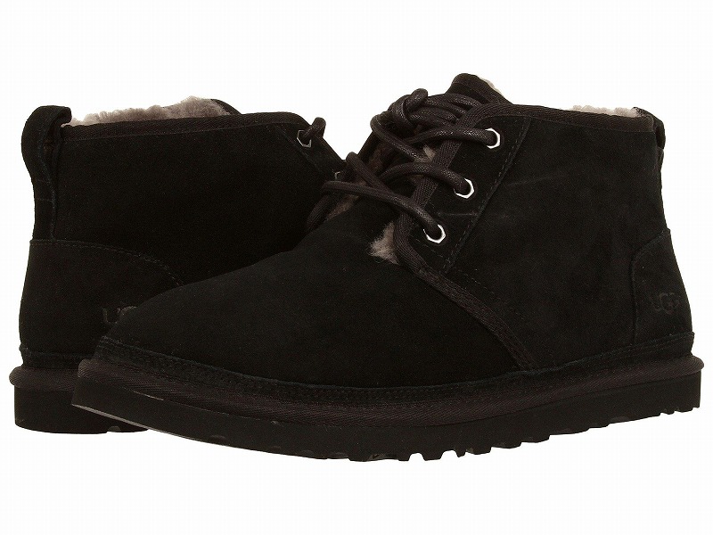 独創的 ワーク Suede Black Neumel Men S Ugg ニューメル メンズ 取寄 アグ Sorif Dk