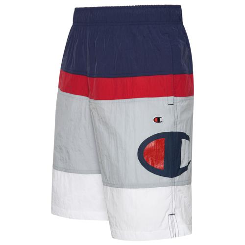 red champion biker shorts