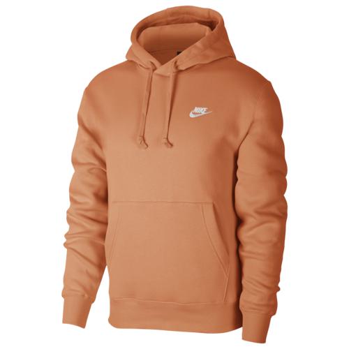 nike pullover hoodie orange