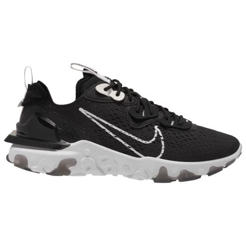 最高級のスーパー ビジョン リアクト シューズ メンズ 取寄 ナイキ Nike 送料無料 Black White Black Vision React Shoes Men S スニーカー Runningbetty Com