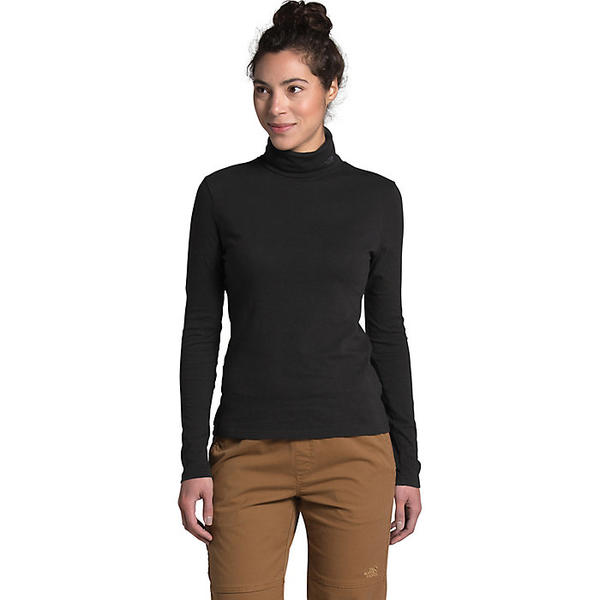スウェット トレーナー おすすめ Turtleneck Ls Hemp Woodside Women S Face North The タートルネック Ls ヘンプ ウッドサイド レディース 取寄 ノースフェイス Tnf 送料無料 Black
