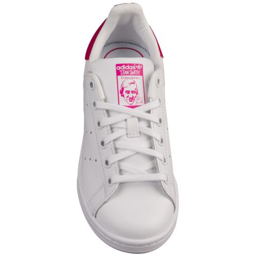 完売 取寄 アディダス ガールズ 女の子 スニーカー シューズ オリジナルス スタンスミス ガールズ グレード スクール Girls Shoes Adidas Originals Stan Smith Girls Grade School White White Bold Pink 工場直送 Hazle Com