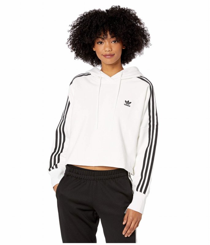 人気ブランド 取寄 アディダス White Sun Hoodie Cropped Women Originals Adidas パーカー クロップド レディース オリジナルス Adid Ss Rashiastrologer Com