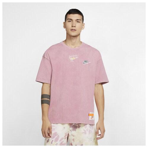 Tシャツ カットソー 人気カラーの Drip Wash Men S Nike Tシャツ ドリップ ウォッシュ メンズ 取寄 ナイキ T Shirt 送料無料 Pink Berry Desert Beachsidecliniccr Com