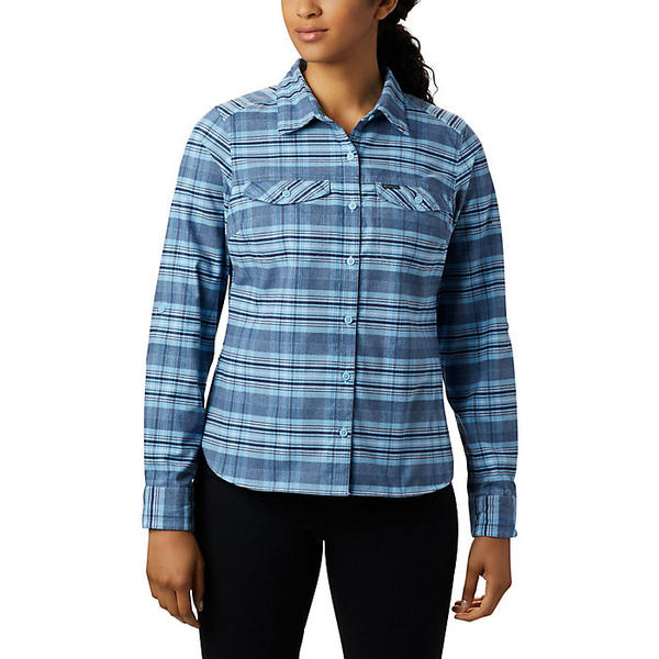 新着商品 取寄 コロンビア レディース シルバー リッジ ロングスリーブ フランネル シャツ Columbia Women S Silver Ridge Ls Flannel Shirt Crystal Blue Plaid 値引きする Www Reayaholding Com