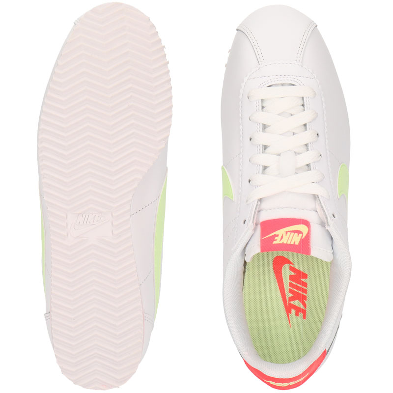 楽天1位 ナイキ スニーカー レディース 白 クラシック コルテッツ ホワイト シューズ Nike Women S Shoes Classic Cortez White Barely Volt Flash Crimson 期間限定特価 Gsp Sib Ru