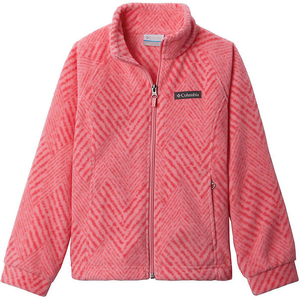 注目の 楽天市場 取寄 コロンビア ガールズ 女の子 ベントン スプリングス 2 プリンテッド フリースジャケット Columbia Girls Benton Springs Ii Printed Fleece Jacket Pink Orchid Chevron Print 送料無料
