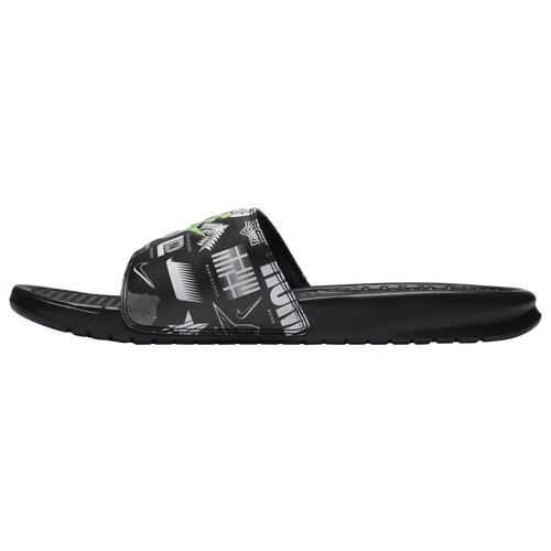 在庫あり 即納 楽天市場 取寄 ナイキ メンズ シューズ ベナッシ Nike Men S Shoes Benassi Black Green 送料無料 スウィートラグ 爆売り Lubanastore Com