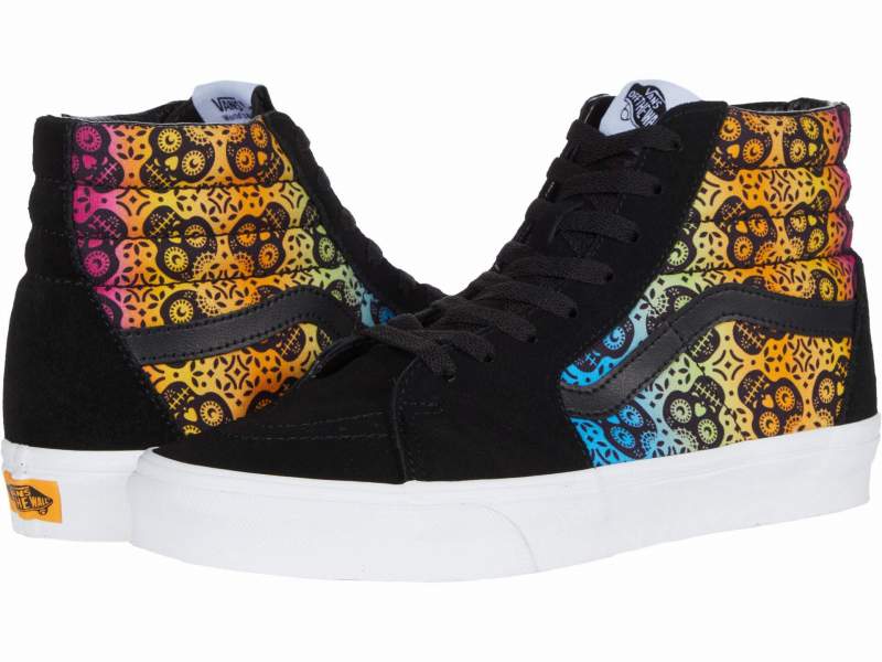 21年新作入荷 取寄 Vans バンズ スニーカー Multi Black Muertos Los De Dia Hi Sk8 Unisex Vans レディース メンズ ユニセックス ハイ スケート Vans 8737 Ss Www Cuberoot Co