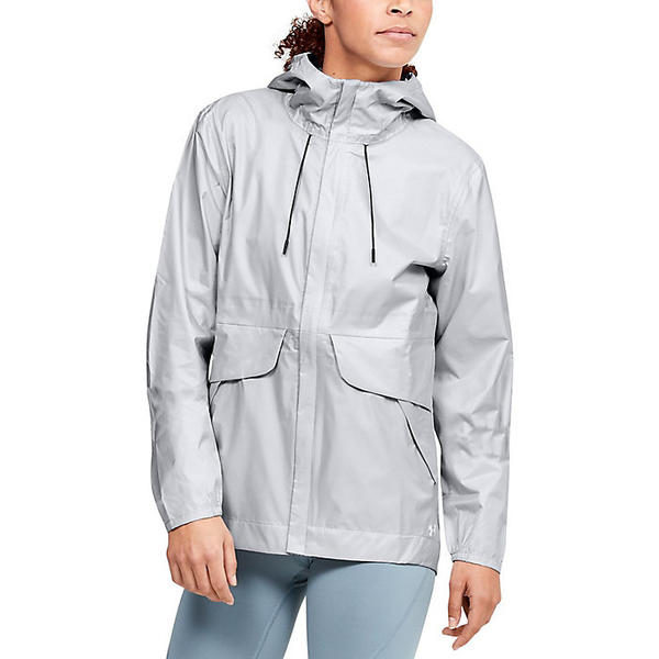 新版 取寄 アンダーアーマー レディース クラウドバースト シェル ジャケット Under Armour Women S Cloudburst Shell Jacket Halo Grey White 送料無料 Fucoa Cl