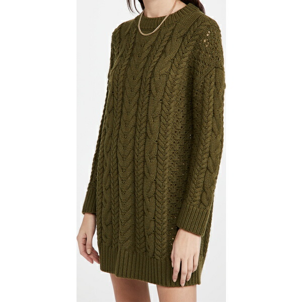 大人気新作 取寄 アリス アンド オリビア レディース レニー ケーブル ミニ ドレス Alice Olivia Women S Lennie Cable Mini Dress Olive Alice Tanzaniabora Org