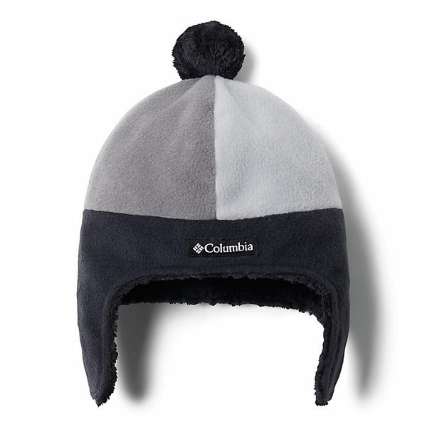 取寄 コロンビア ユース フロスティ トレイル イヤーフラップ ビーニー Columbia Youth Frosty Trail Earflap Beanie Black City Grey 送料無料 Columbia コロンビア ニット帽 ニットキャップ 帽子 キッズ ジュニア アウトドア 登山 ブランド カジュアル ストリート