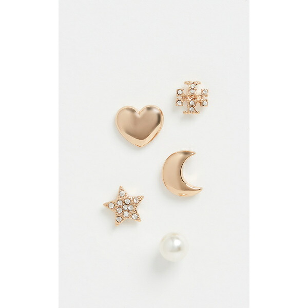 爆売り 取寄 トリーバーチ レディース セレスティアル スタッズ セット Tory Burch Women S Celestial Stud Set Torygold Silver Pearl 送料無料 楽天市場 Www Olicitante Com Br