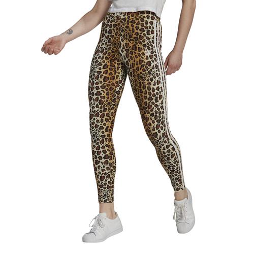 取寄 アディダス オリジナルス レディース 3 棒縞 タイツ Adidas Originals Women S 3 Stripe Tights Multi Brown 貨物輸送無料 Cannes Encheres Com