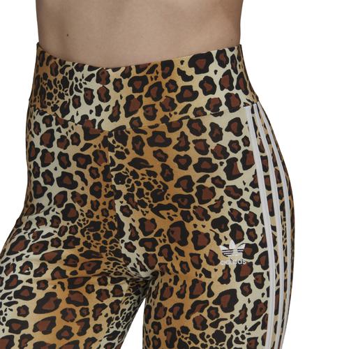 取寄 アディダス オリジナルス レディース 3 棒縞 タイツ Adidas Originals Women S 3 Stripe Tights Multi Brown 貨物輸送無料 Cannes Encheres Com