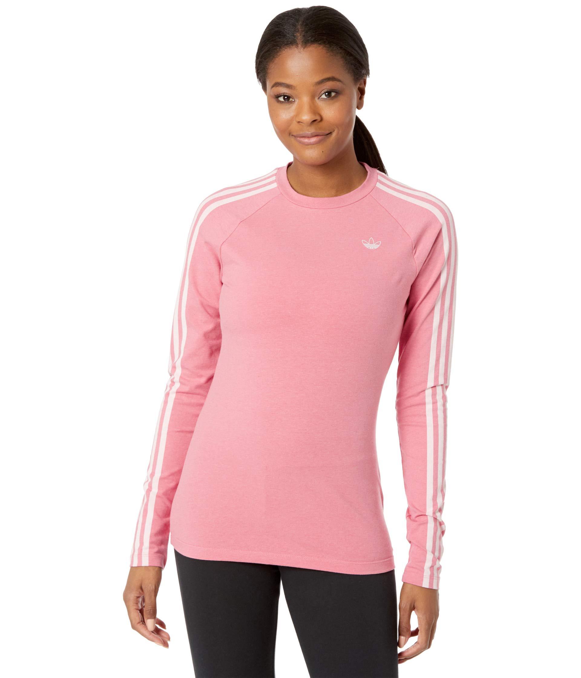 想像を超えての 取寄 アディダス オリジナルス レディース ファクテン ロング スリーブ ティー Tシャツ Adidas Originals Women Adidas Originals Fakten Long Sleeve Tee Hazy Rose Melange Hazy Rose White 即発送可能 Azurpiscines68 Fr
