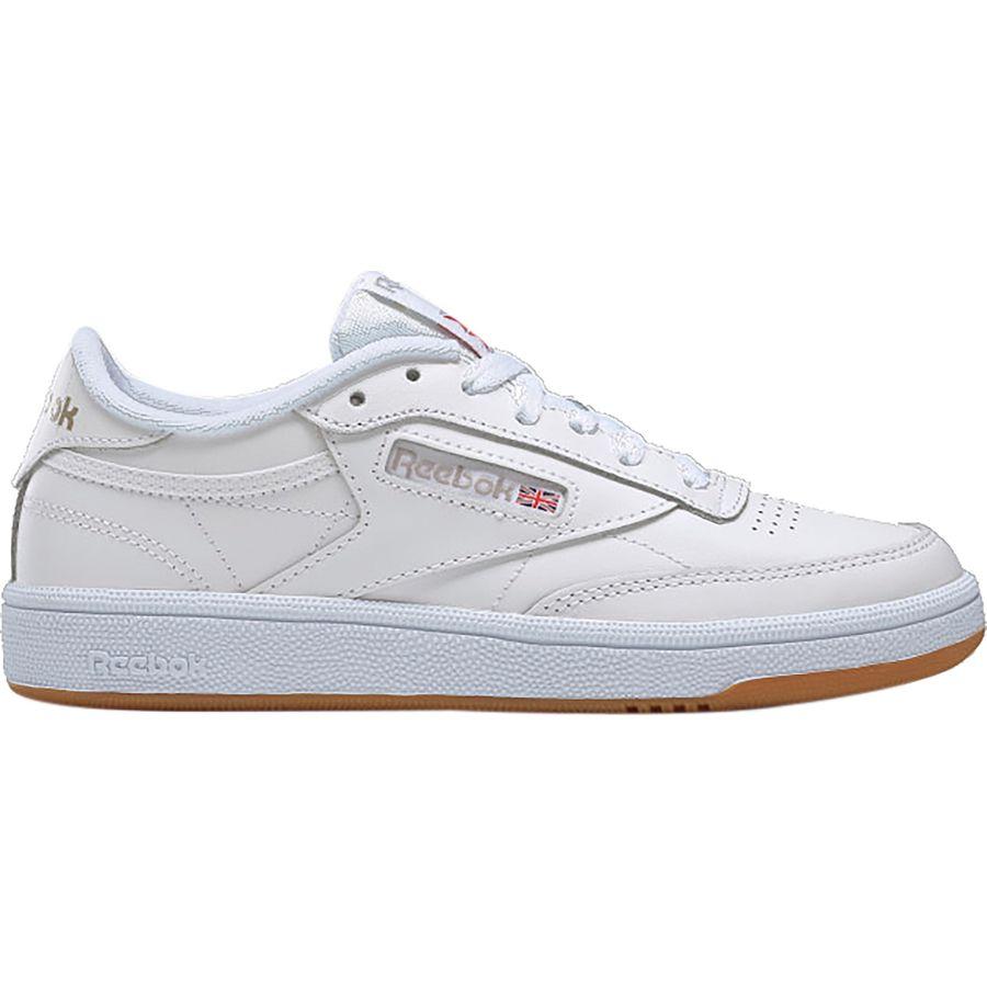 人気満点 【】(取寄)リーボック レディース クラブ C85 スニーカー Reebok Women Club C 85 Sneaker  White/Light Grey/Gum ：スウィートラグ 50%OFF! -kingdomboiz.com