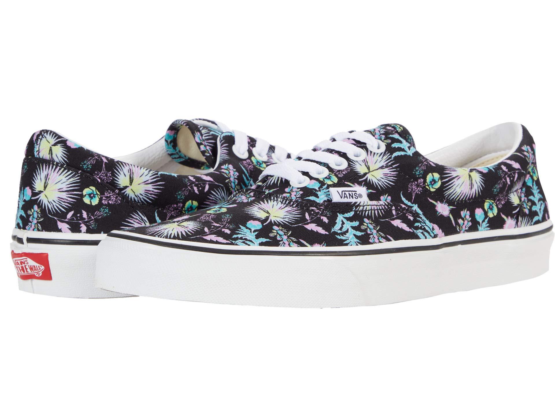 人気第6位 取寄 Vans バンズ スニーカー Era ユニセックス メンズ レディース Vans Unisex Era Paradise Floral Black True White 海外正規品 Stopinsectes Com