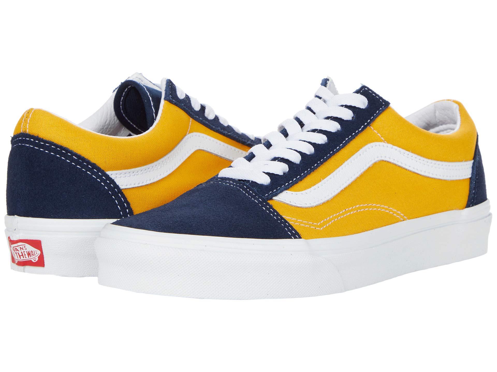 無料長期保証 楽天市場 取寄 Vans バンズ スニーカー オールド スクール ユニセックス メンズ レディース Vans Unisex Old Skool Classic Sport Dress Blues Saffron 送料無料 スウィートラグ 新品 Www Eduka Rs
