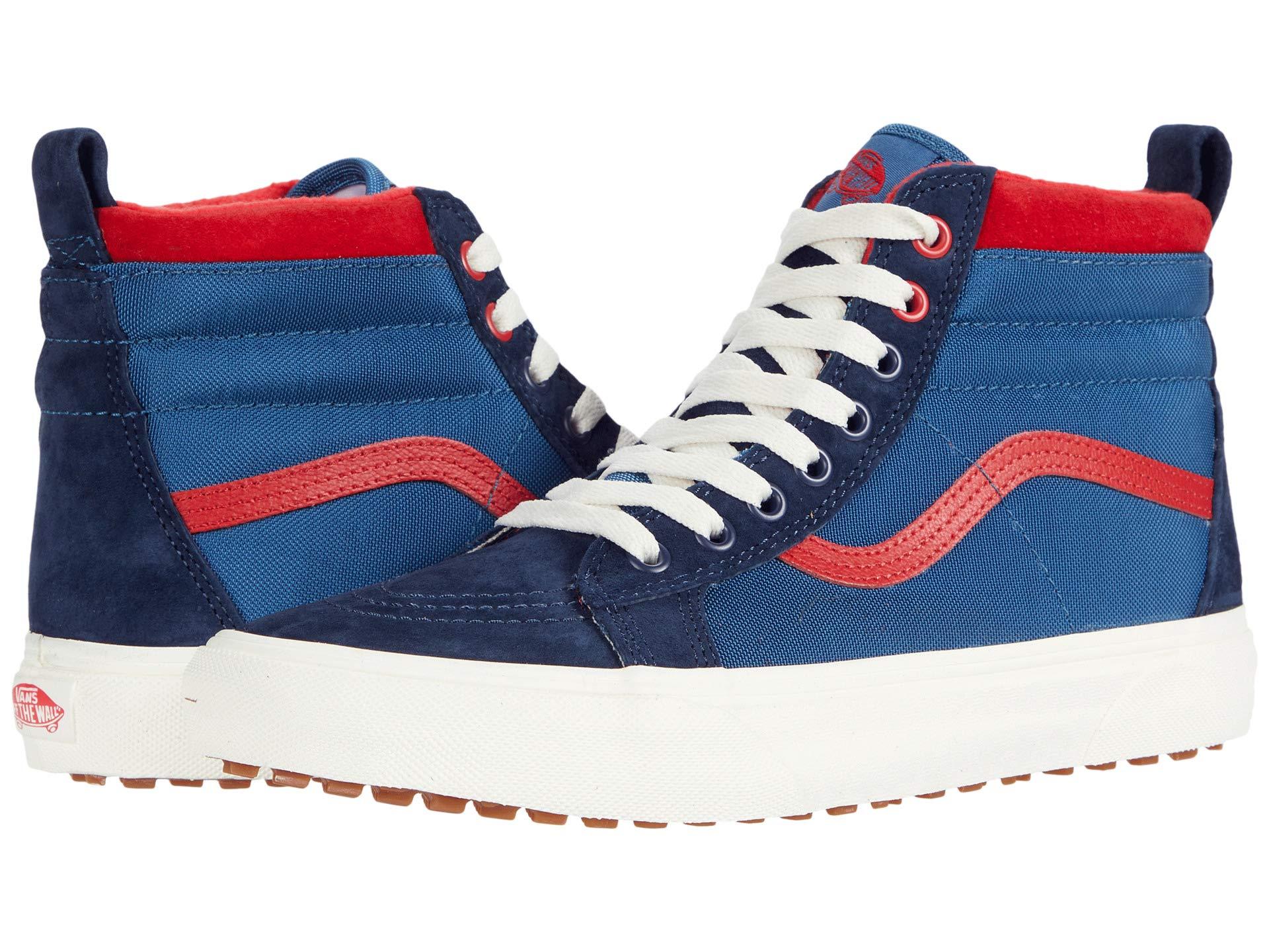 新発売の 取寄 Vans バンズ スニーカー スケート ハイ Mte ユニセックス メンズ レディース Vans Unisex Sk8 Hi Mte Mte Navy Red 送料無料 50 Off Www Eduka Rs