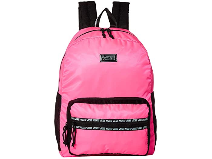 新品 楽天市場 取寄 バンズ アフター ダーク リフレクティブ バックパック Vans After Dark Reflective Backpack Knockout Pink Black スウィートラグ 流行に Precisionnm Com