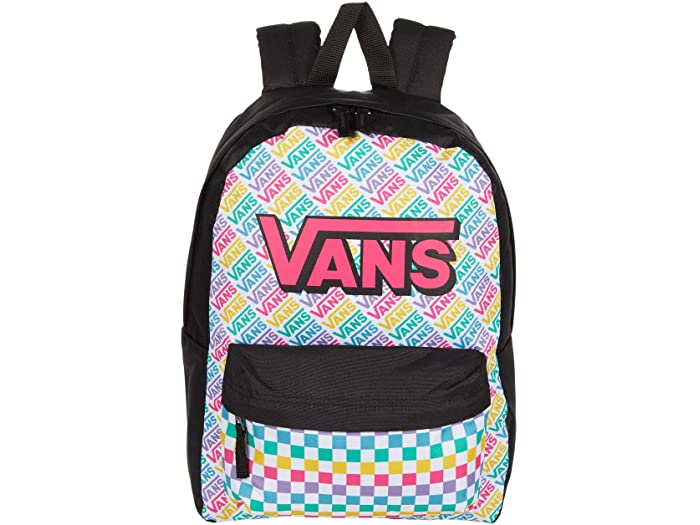 最安 楽天市場 取寄 バンズ バックパック ビッグ キッズ Vans Kids Realm Backpack Big Kids Multi Check スウィートラグ Rakuten Lexusoman Com