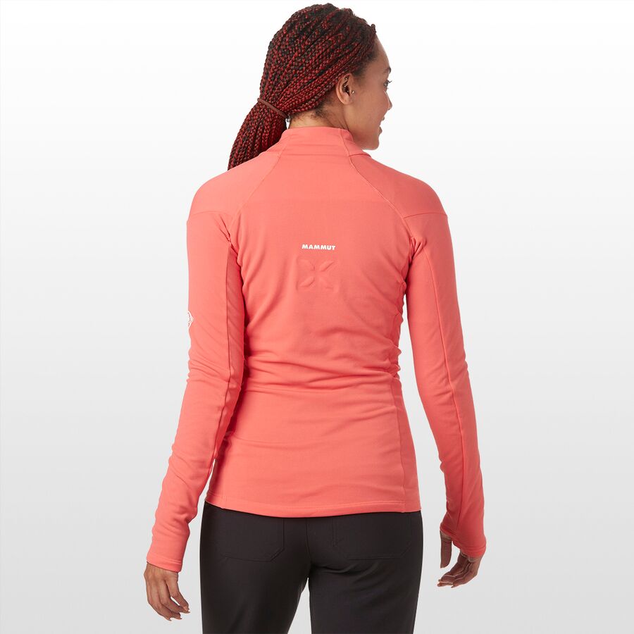 (取寄)マムートトップ-レディースMammutMoenchAdvanced1/2-ZipTop-Women'sBarberry