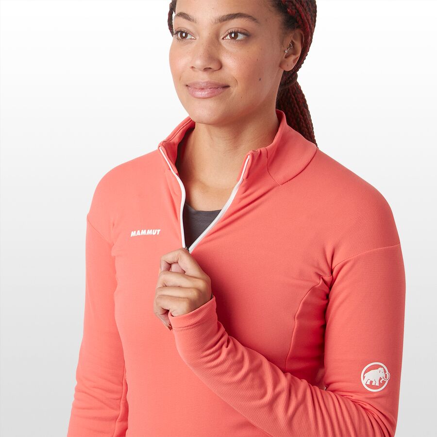 (取寄)マムートトップ-レディースMammutMoenchAdvanced1/2-ZipTop-Women'sBarberry