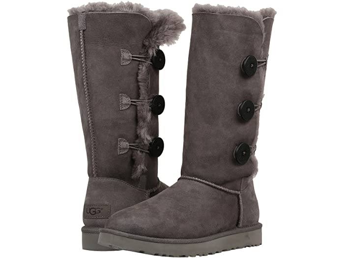ugg grey bailey button
