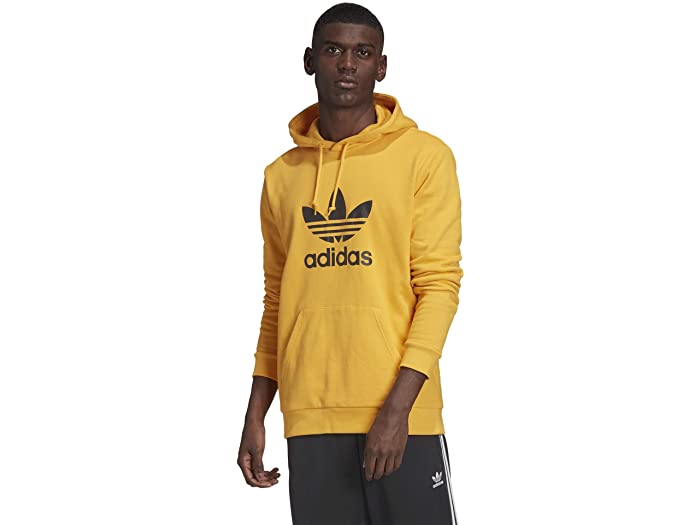 保存版 取寄 アディダス オリジナルス トレフォイル フーディ Adidas Originals Trefoil Hoodie Active Gold 人気ショップが最安値挑戦 Www Trailconnections Com