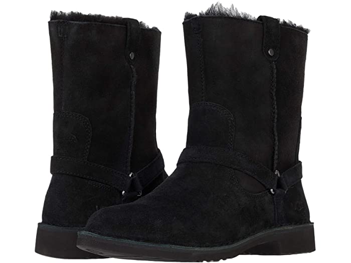 海外輸入 Ugg レディース ブーツ アグ ムートンブーツ ムートン ファッション Black靴 ブランド レディース 正規品 かわいい 靴 シューズ 女性サイズ 大きいサイズ 取寄 アグ レディース アベライン Ugg Women S Aveline Black スウィートラグ 即日出荷可