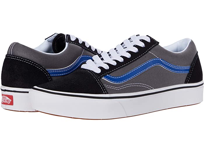 爆売り 楽天市場 取寄 バンズ オールド スクール Vans Comfycush Old Skool Tri Tone Black Pewter スウィートラグ 楽天ランキング1位 Kutusatake Jp