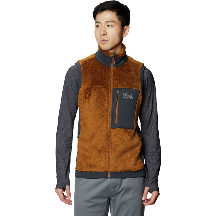 取寄 マウンテンハードウェア モンキー マン 2 フリース ベスト メンズ Mountain Hardwear Monkey Man 2 Fleece Vest Men S Golden Brown Tajikhome Com