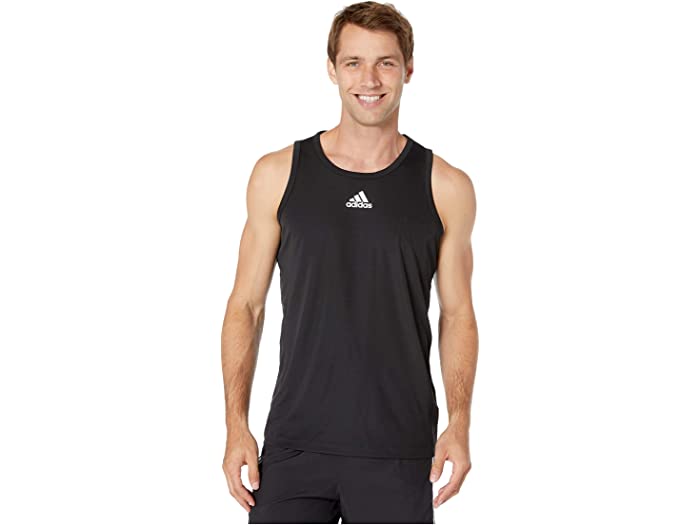 取寄 Adidas 貯蔵タンク Adidas Heathered 3g Tank Black Adidas アディダス メンズ トップス ブランド名 Tyシャツ 長袖 スポーツ フィジカルフィットネス 涵養 ドレス こっ酷い号数 ビックサイズ 街路 Danilola De