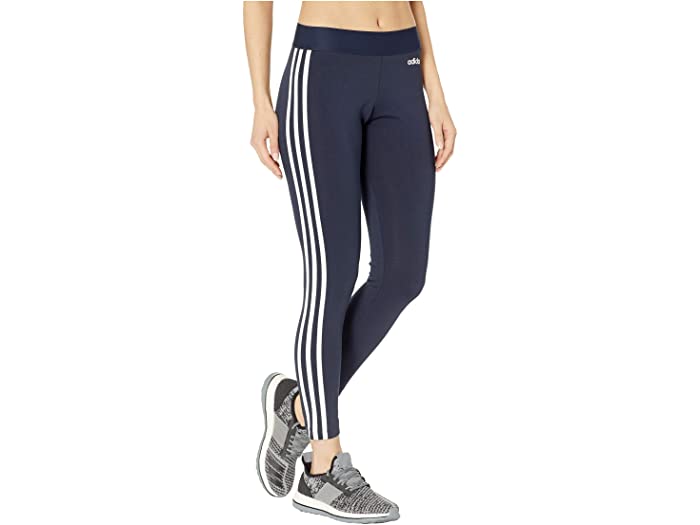 取寄 アディダス エッセンシャル 3縞模様 ロング タイツ Adidas Essential 3 Stripes Long Tights Legend Ink White Doradographix Com